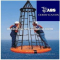 Marine Offshore Nylon Net Personnel Transferring Basket at Oil Platform